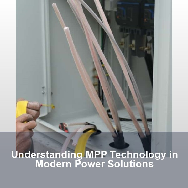 Understanding MPP Technology in Modern Power Solutions